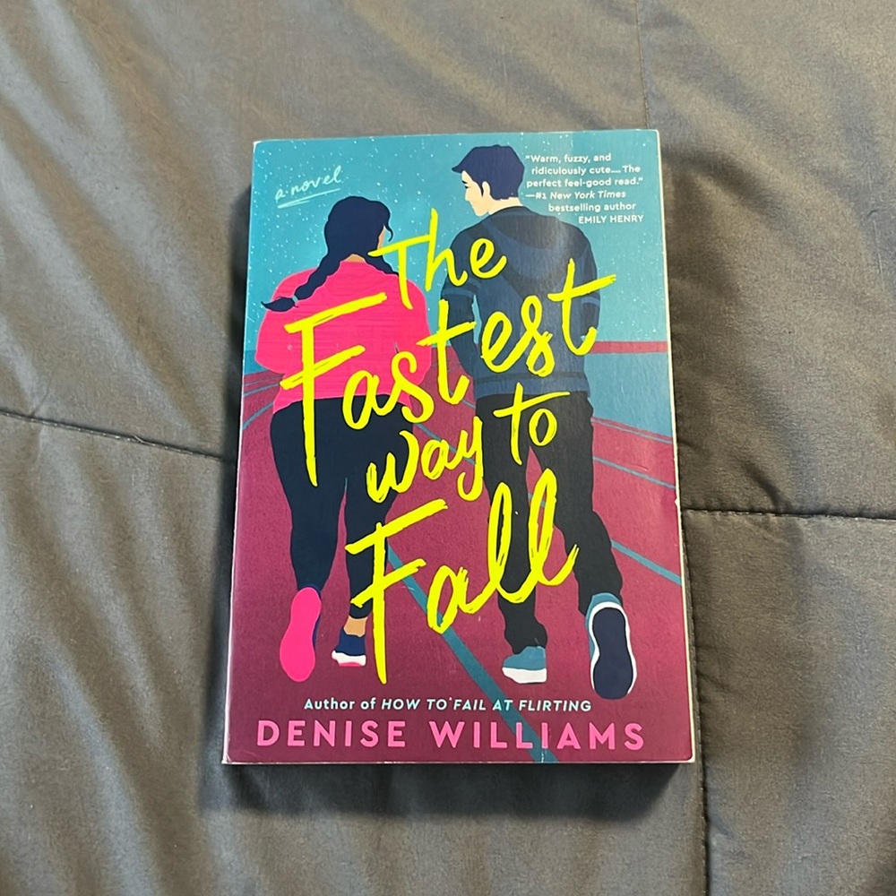 the fastest way to fall by denise williams paperback romcom book